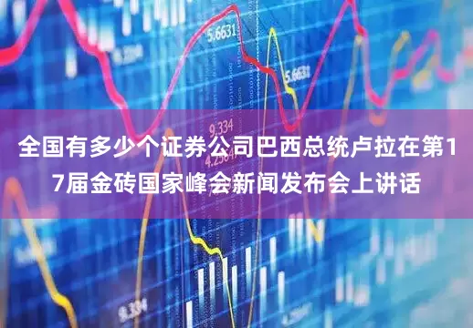 全国有多少个证券公司巴西总统卢拉在第17届金砖国家峰会新闻发布会上讲话